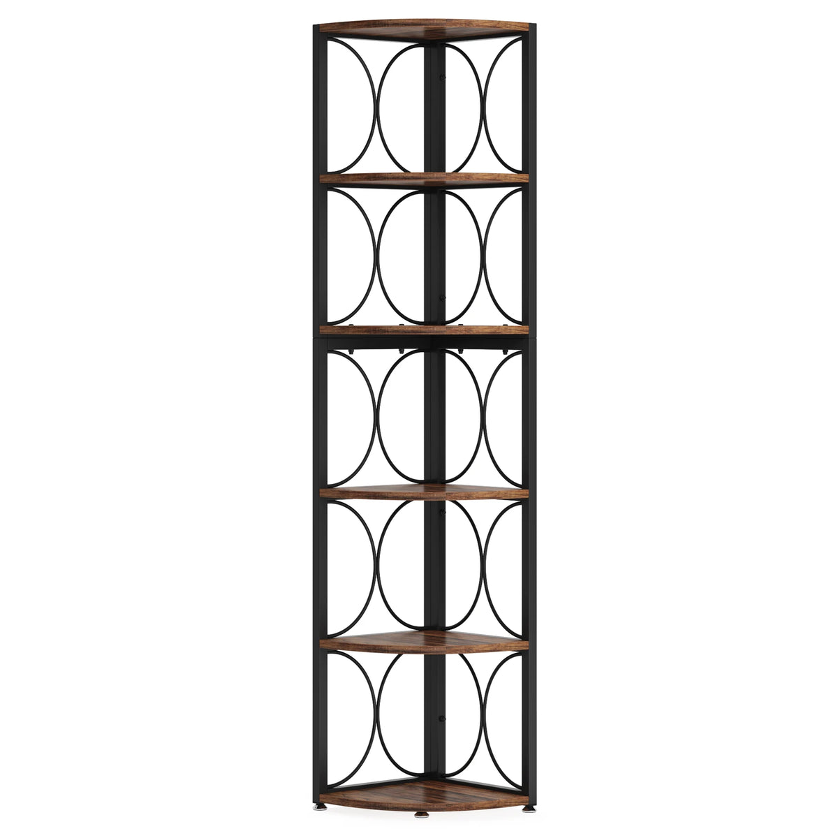 Tribesigns 67 inch Tall Corner Shelf