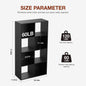 JHK 9 Cube Storage Organizer Wooden Shelf Bookcase Open Bookshelf