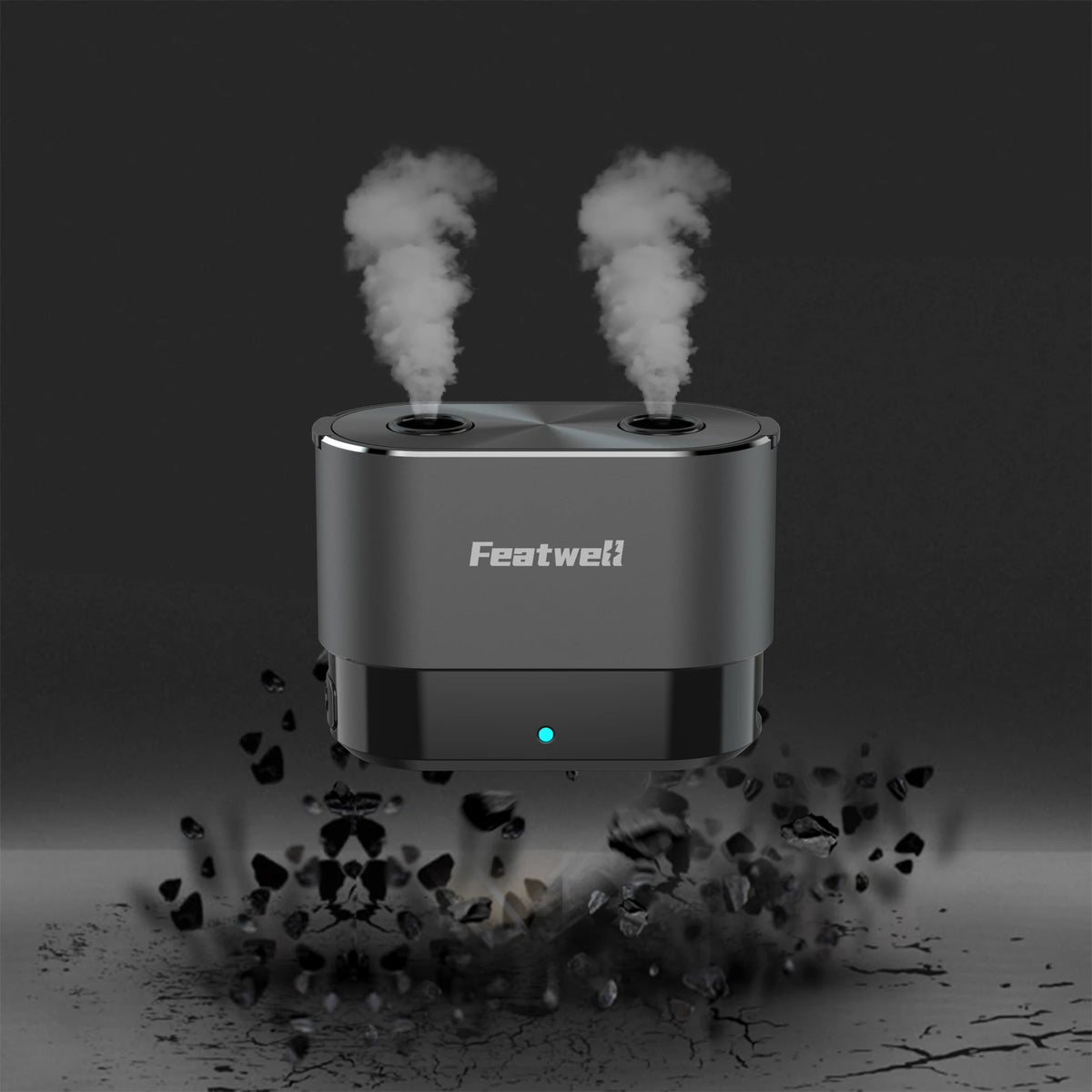Smart Car Air Freshener with 10ml Natural French Perfume
