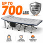Portable Foldable Camping Cot with Thick Padded Mattress