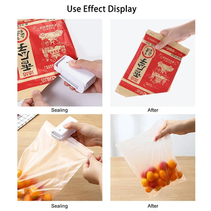 Mini Hea Bag Seal Machine Package Sealer Bags
