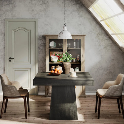 Tribesigns Square Dining Table for 4