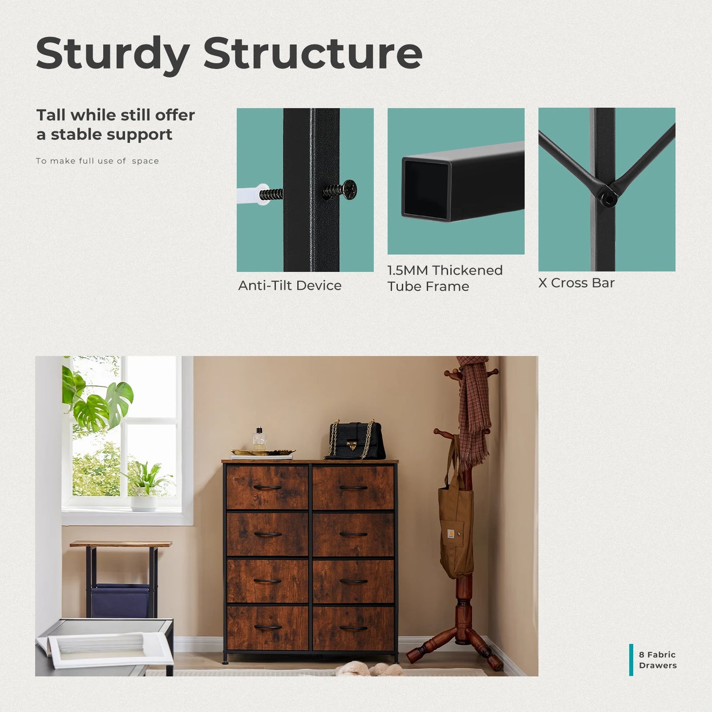 Beside Nightstand Dresser Tables