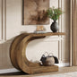 Tribesigns 43.3" Mid-Century Modern Console Table for Entryway