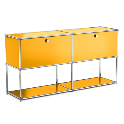 Modern Storage Cabinet Stainless Metal Organizer TV Stand Cabinet