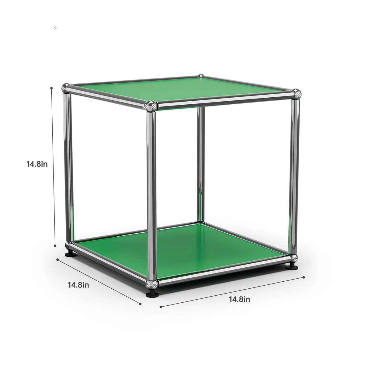 Modern Storage Cabinet Stainless Metal Organizer TV Stand Cabinet