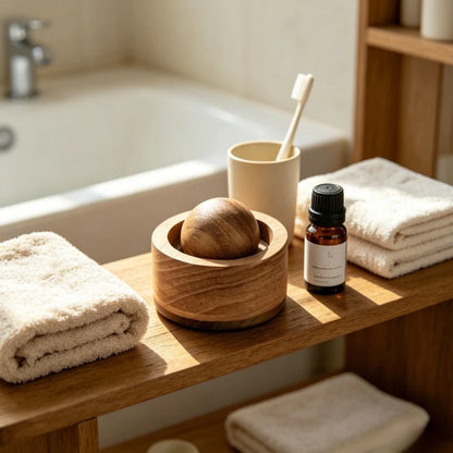 Solid Wood Spherical Essential Oil for Fragrance Enhancement