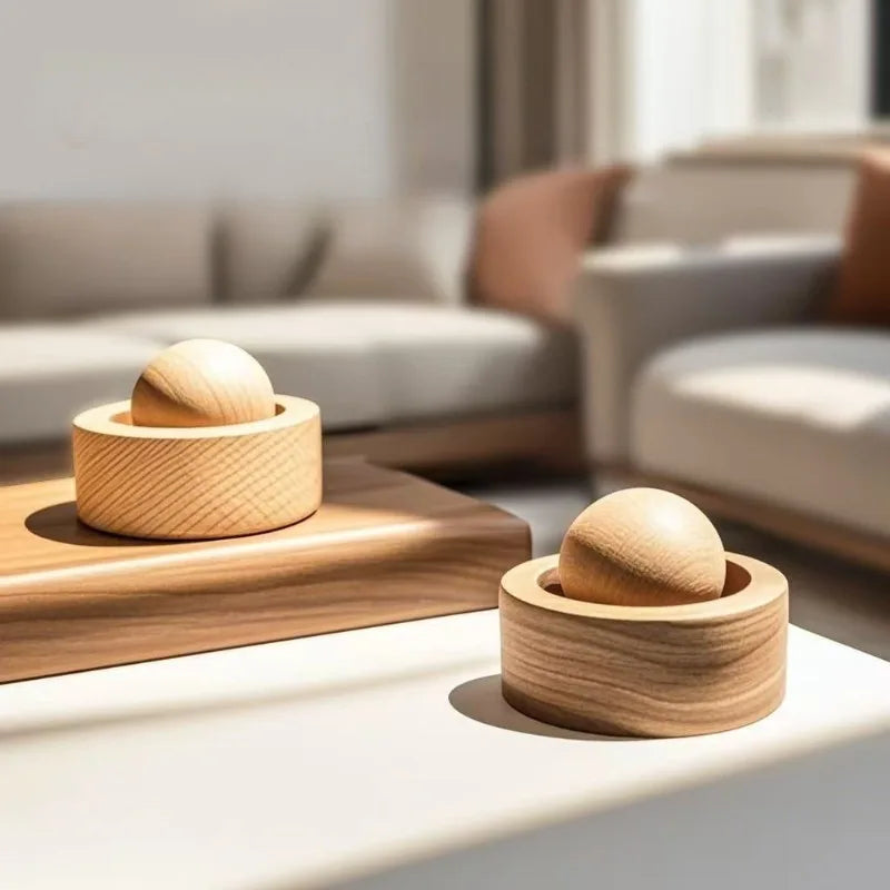 Solid Wood Spherical Essential Oil for Fragrance Enhancement