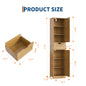 Space-Saving Slim  Storage Cabinet – Vertical Organizer Rack