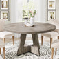 Tribesigns Round Dining Table for 4