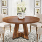 Tribesigns Round Dining Table for 4