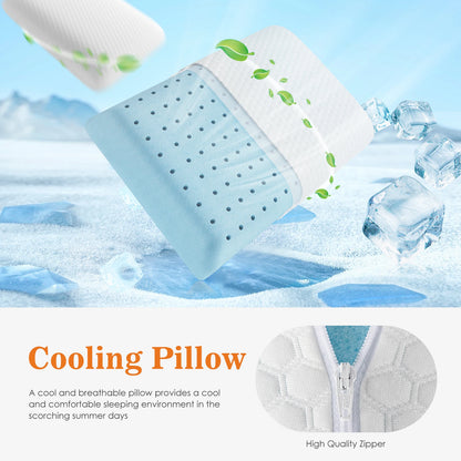 JHK 2-pieces Memory Foam Pillows