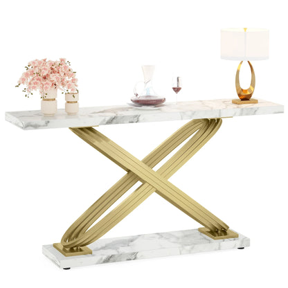 Tribesigns 55 Inch Modern Console Table,