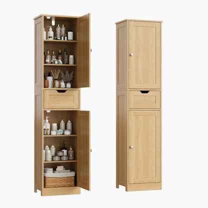 Space-Saving Slim  Storage Cabinet – Vertical Organizer Rack