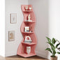 Tribesigns Corner Shelf, Modern 5-Tier Wall Corner Bookshelf, Stylish Corner