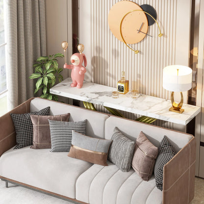 Tribesigns 55 Inch Modern Console Table,
