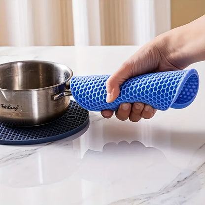 3 Pack Silicone Trivet Pot Mats
