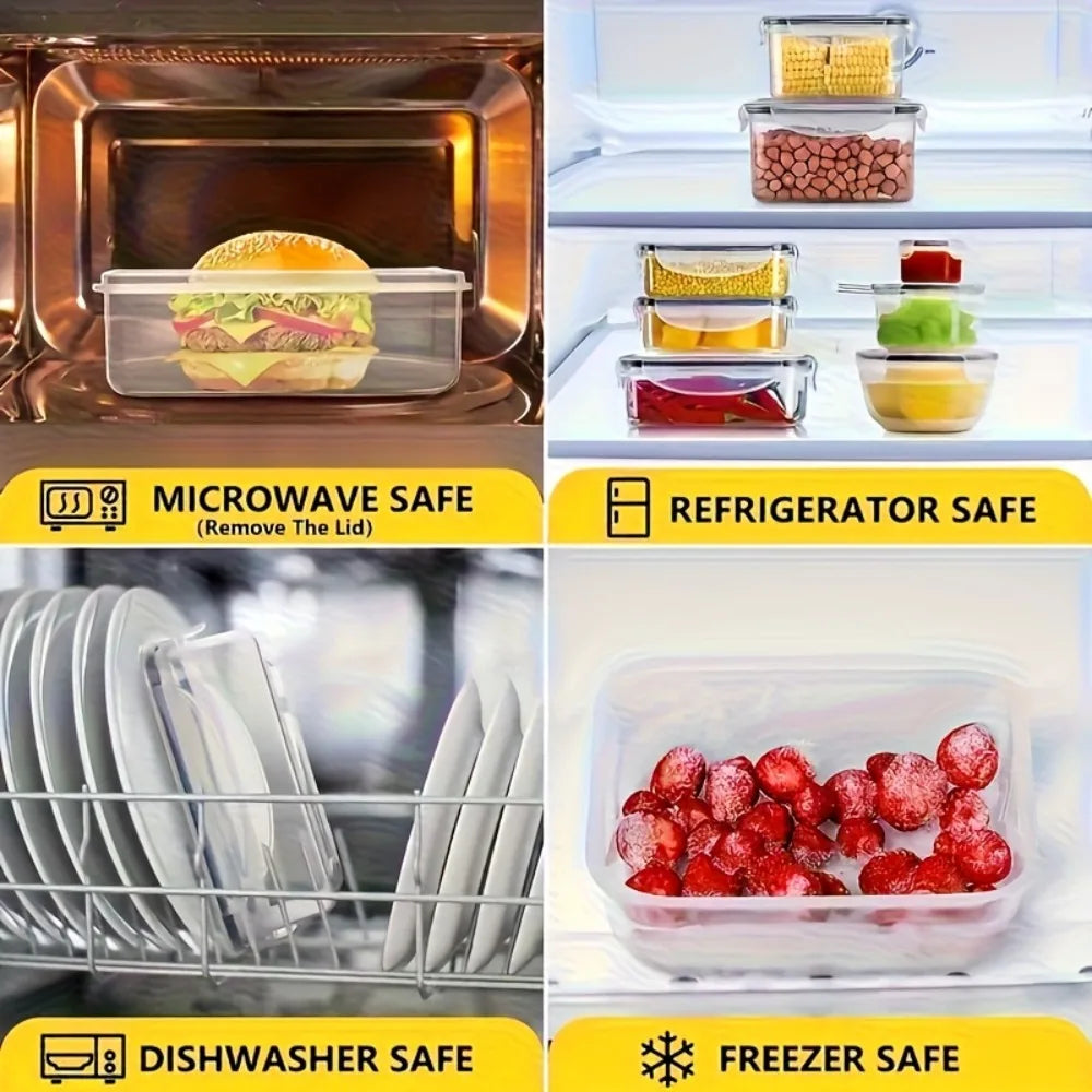 BPA-Free Airtight Food Containers with Locking Lids