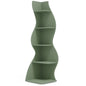 Tribesigns Corner Shelf, Modern 5-Tier Wall Corner Bookshelf, Stylish Corner