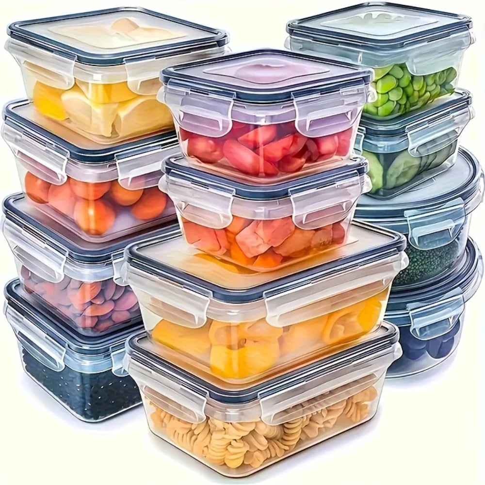 BPA-Free Airtight Food Containers with Locking Lids
