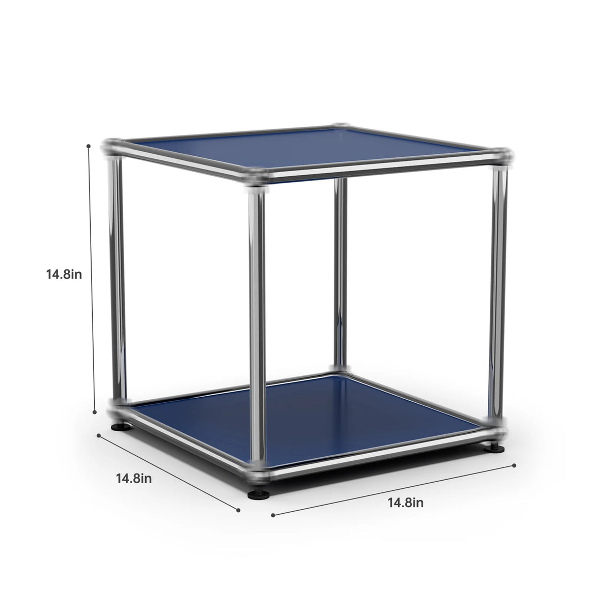Modern Storage Cabinet Stainless Metal Organizer TV Stand Cabinet