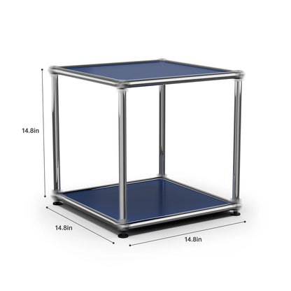 Modern Storage Cabinet Stainless Metal Organizer TV Stand Cabinet