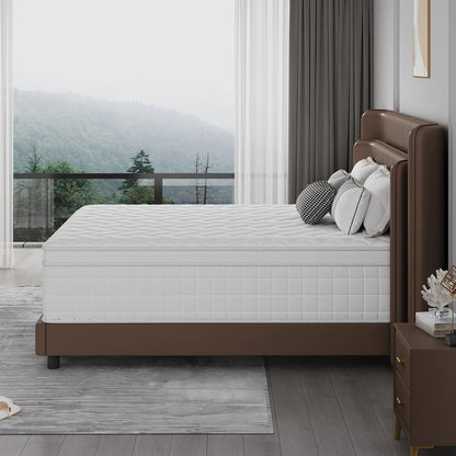 Euro Top Luxury Gel Memory Foam Mattress