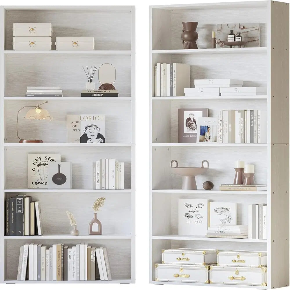 Bookshelves and Bookcases Set