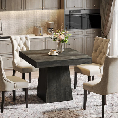 Tribesigns Square Dining Table for 4